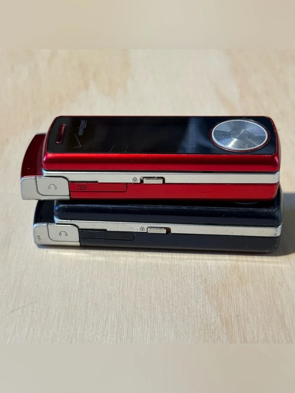 2-Samsung Juke SCH-U470 Verizon Blk/Red(UNTESTED)No Charger Read Info Buy As Is